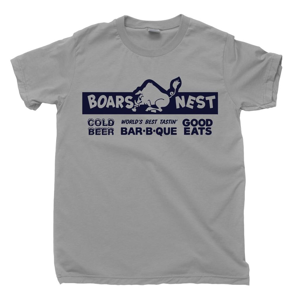 

Boars Nest T Shirt Dukes Of Hazzard Bo Luke Daisy Duke TV Show DVD Blu Ray Tee XL