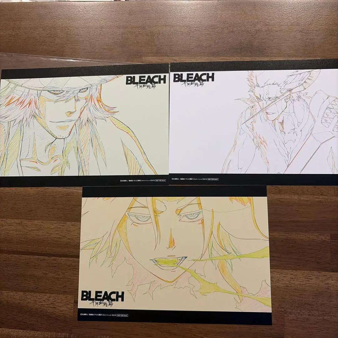 BLEACH Thousand-Year Blood War Calamity Arc Movie Admission Bonus Postcard