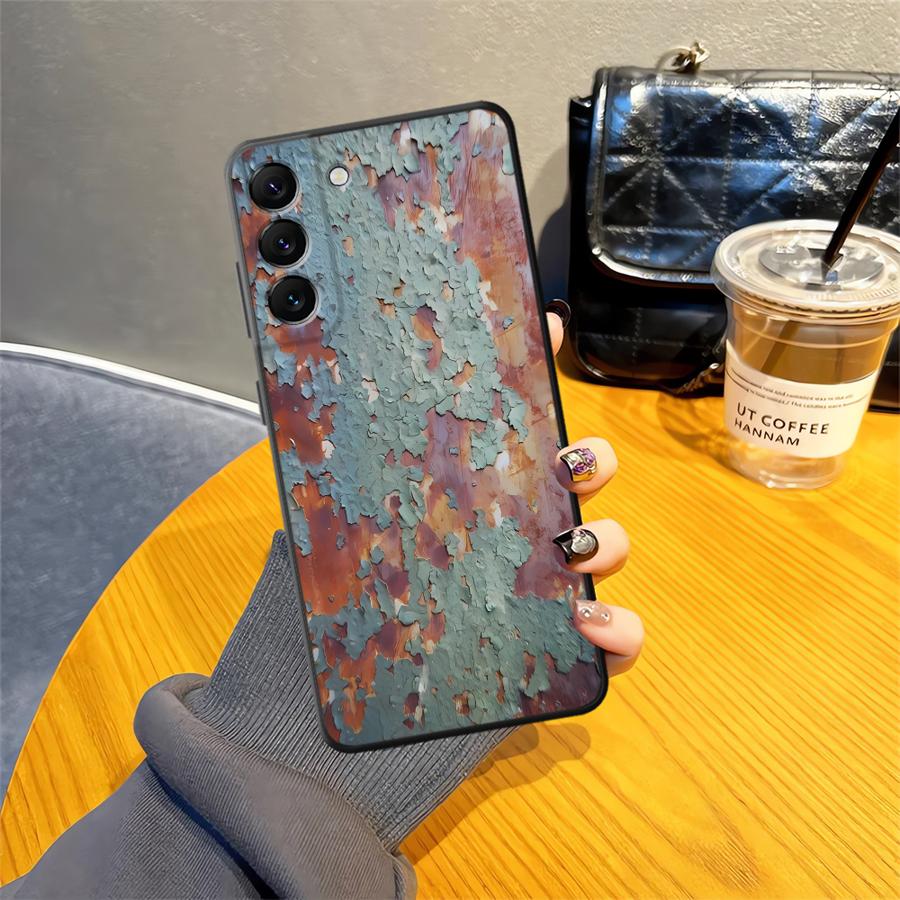 Case for Samsung Galaxy A05 Note 20 Ultra 9 10 A50 A70 A30 A40 A04 A06 A07 A10 A20 A03 A01 A02 Phone Cover Retro Rust