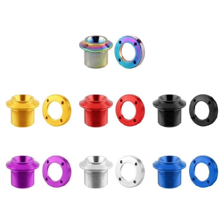 Aluminum Alloys Bicycles Crank Cap Tool Professional Bike Crank Side Cover Wrenches for Smooth And Secure Adjustments