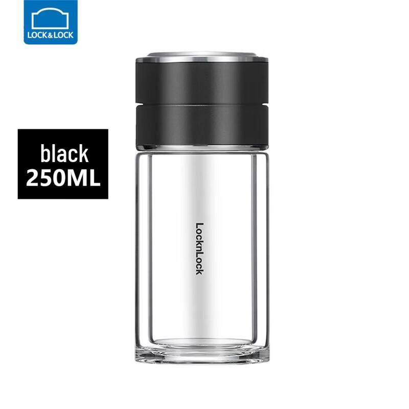 

LOCK&LOCK Tea Infuser Double-Layer Glass Cup
