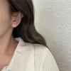 Gentle Bow Pearl Stud Earrings, New Trendy Ear Clips, Women's No Earrings, Earrings Temperament, Advanced Earrings