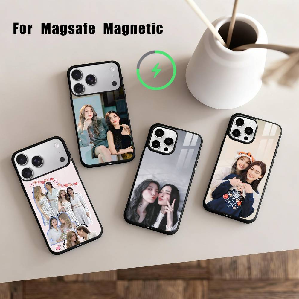 The S-Secret of UsLingorm Phone Case For iPhone 17,16,15,14,13,12,Plus,Pro,Max for Magsafe Magnetic Wireless Charging