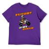 Sport T-shirts Hot Sale Nerd Leisure USA Size Future Dirt Biker Funny Motocross Gift for Kids Y Round Neck T-shirt clothing
