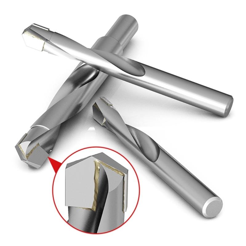 Hardened Round Shank Reduced Twist Drill Bits Hole Cutter Drilling Tool For Wood Iron Stainless Steel Aluminum Metal