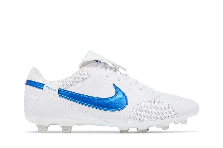 Men's Sneakers Nike Premier 3 FG White Signal Blue White/Signal Blue