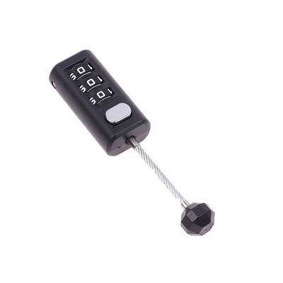 3 Digit Coded Lock Small Locks Resettable Padlock Luggage Locks For Toolbox Travel Bag Cupboard Backpack