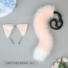 A piece of lolita jewelry, handmade imitation headband, upgraded animal ear tail accessories set.