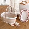Foldable Mop Bucket Portable Fishing Promotion Car Wash Folding Bucket Outdoor Wash Basin With Handle Collapsible Mop Bucket