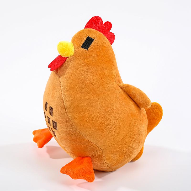 Wunderschönes Stardew Valley Westfall Hühnchen Shane 23cm Plüschtier Süßes Mädchen Geschenk Spiel Zubehör Sammlung 23cm orange