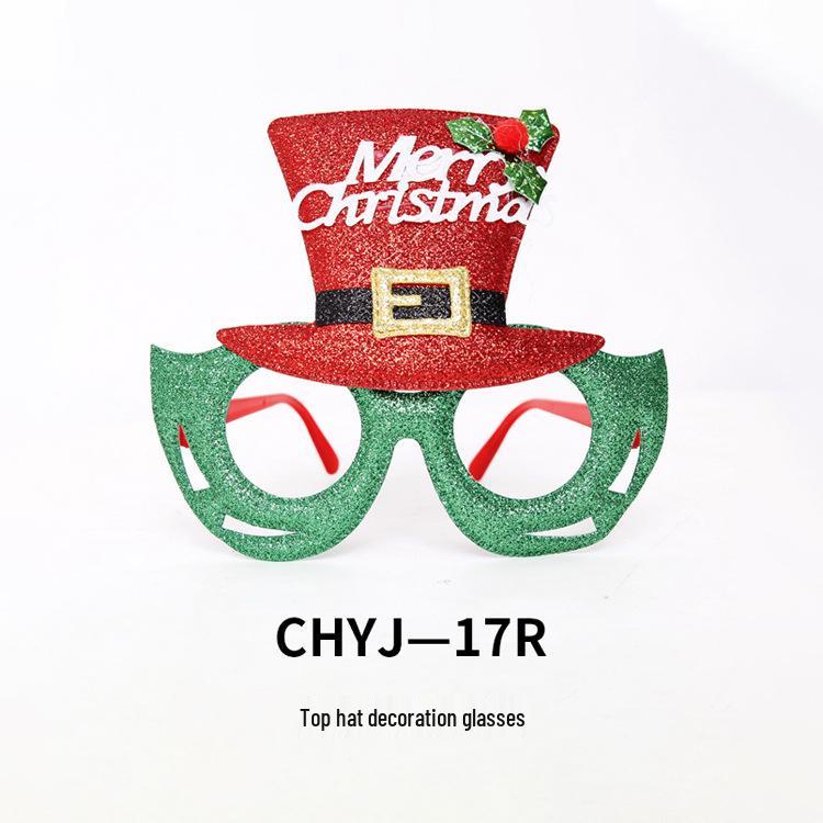 Festive Christmas Eyeglass Frames for Adults & Kids - Creative Holiday Party Accessories & Gifts