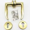 Stainless Steel 304 Bright Gold Handles and Knobs Door Smooth Lever Handle Main Entrance Wood Door Handles