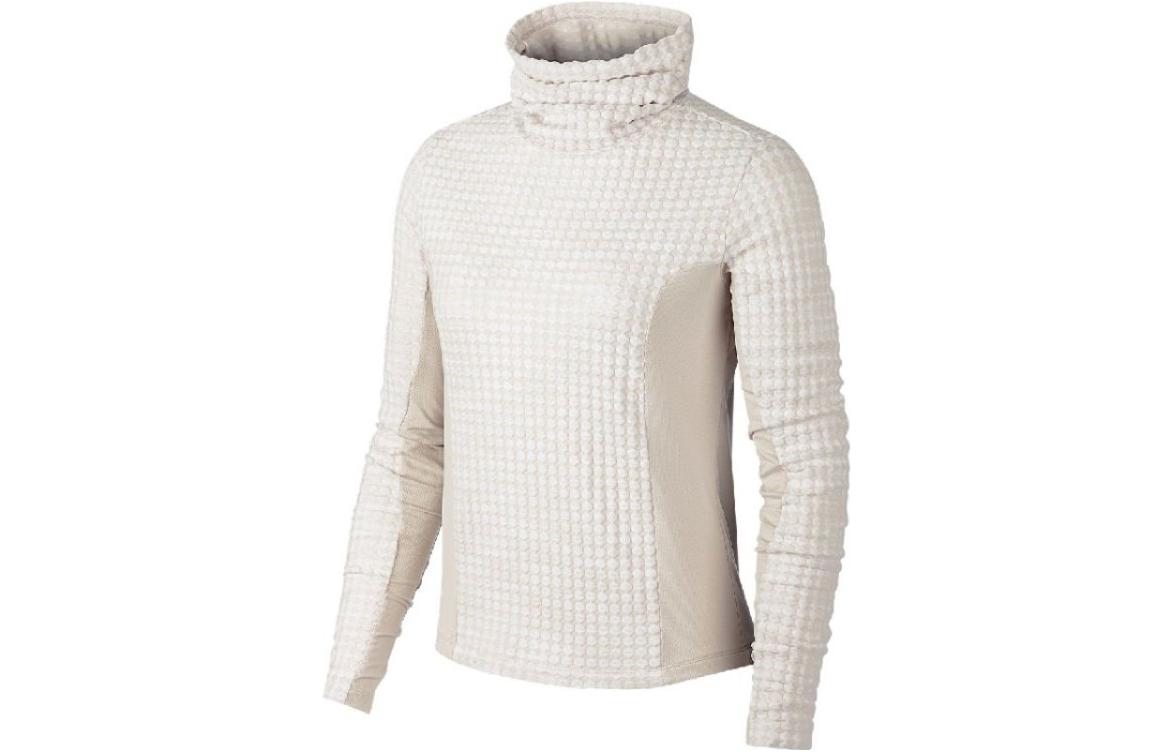 Nike Sweatshirts Women s Ecru Turtleneck Moderate Regular 933297-008 M
