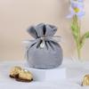 20Pcs Delicate Plush Gift Storage Pouches Luxurious Plush Pouches for Wedding Favors Chocolate and Candy Gifting