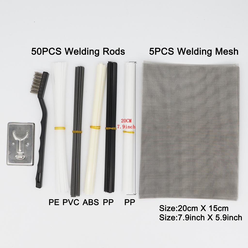 110V US-Stecker Auto Stoßstangenreparatur Kunststoffschweißmaschine Schweißreparaturwerkzeug tragbarer Lötkolben Elektrode Schweißgitter