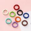 Yogodlns 10Pcs/Lot 16 Colors Metal O Ring Clasp Openable Round Carabiner Keychain Clips Hook Dog Chain DIY Jewelry Buckle Connector Bags Accessories