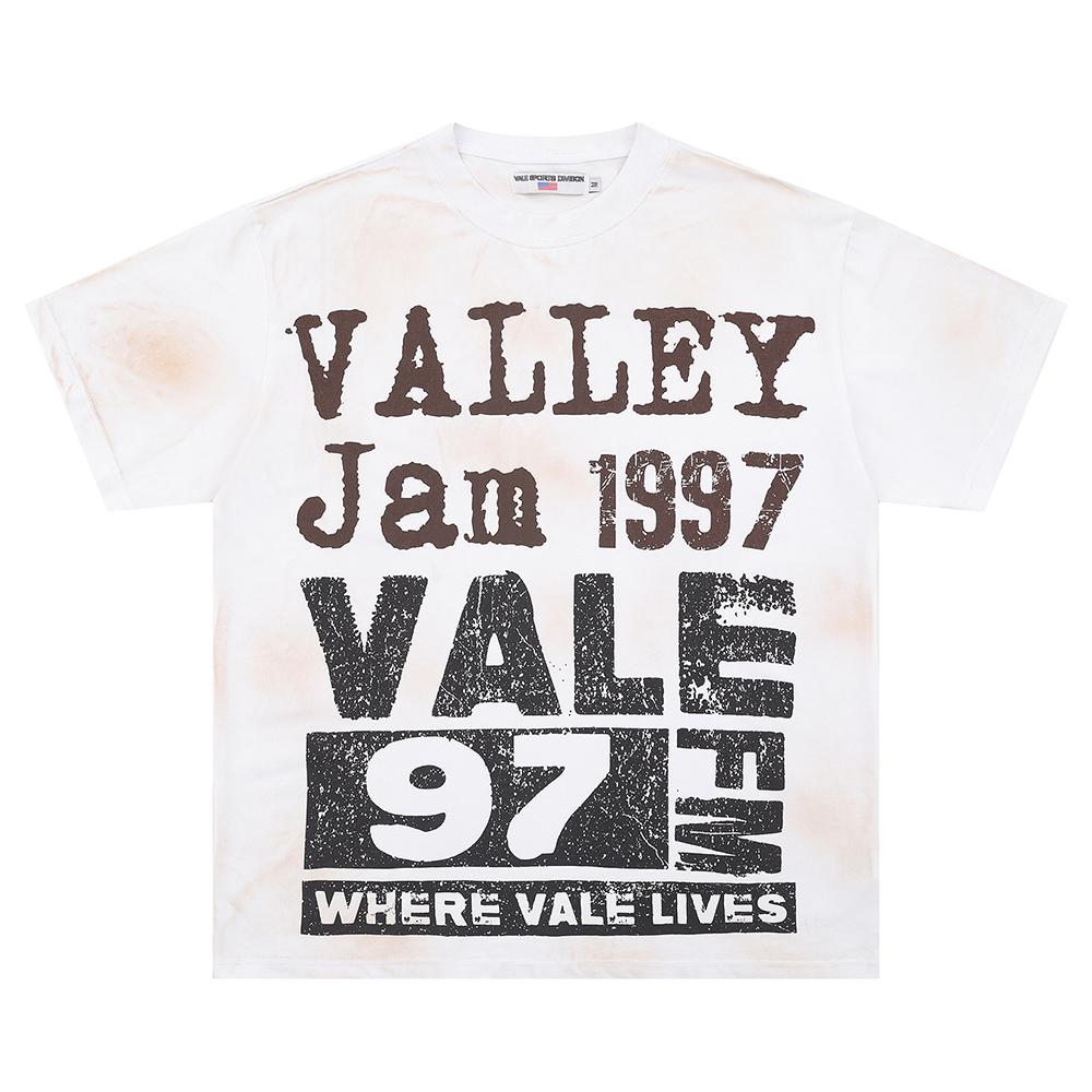 V106 VALE 97FM TEE Summer Street Trendy T-shirt