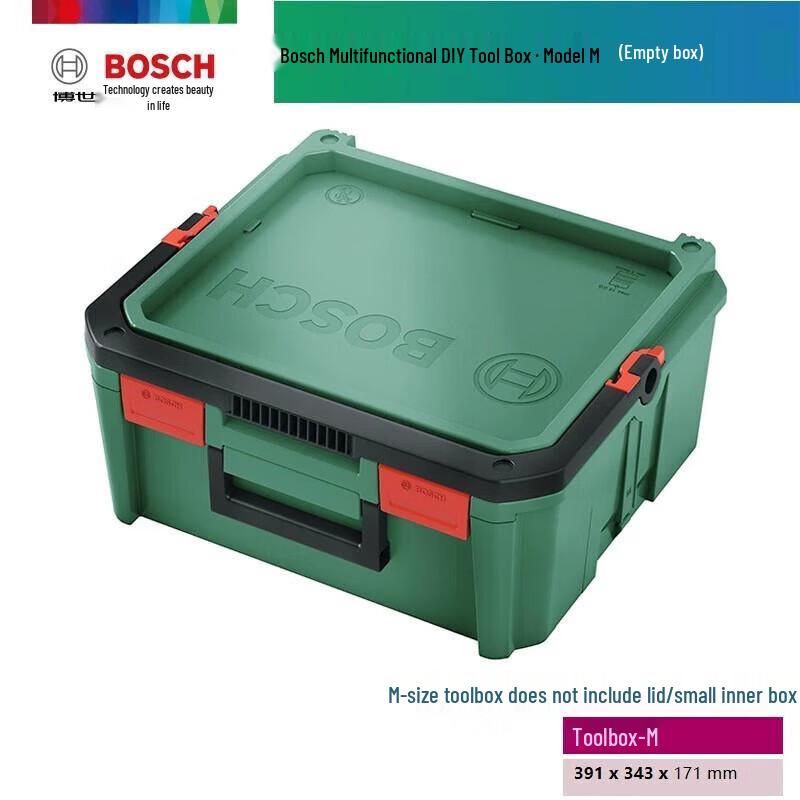 Bosch Modular Stackable Toolbox M CN plug (adapter included)