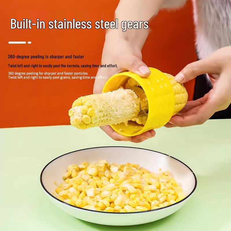 Manueller Maisentkerner und Drescher aus Edelstahl für frischen Mais