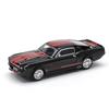 POP RACE Shelby Mustang GT500 Dark Chrome Finished Model PR640218 1/64