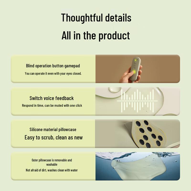 SKG P5 Smart Neck Massage Pillow with Pulse & Heat