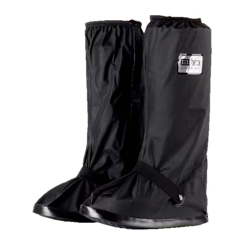 Rain Shoe Cover Tall Tube Thickened Waterproof, Non-slip and Rain-proof Shoe Cover Travel Cycling Anti-dirty Rain Boot Cover