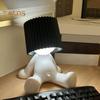 Lampka nocna LED o miękkim blasku, kreatywny kształt, szerokie zastosowanie, zabawna lampa stołowa typu plug-in, lampka nocna w kształcie chłopca, dekoracja