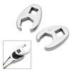 Set of 10 Crowfoot Wrenches with a 3/8 Inch Drive, Ranging from 10 To 22Mm, Designed for Use with Torque Wrench Keys