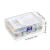 2600Pcs Metal Film Resistor Assortment Kits 1Ohm-10MOhm 130 Values Resistor Kits for Projects Experiments Easy to Use