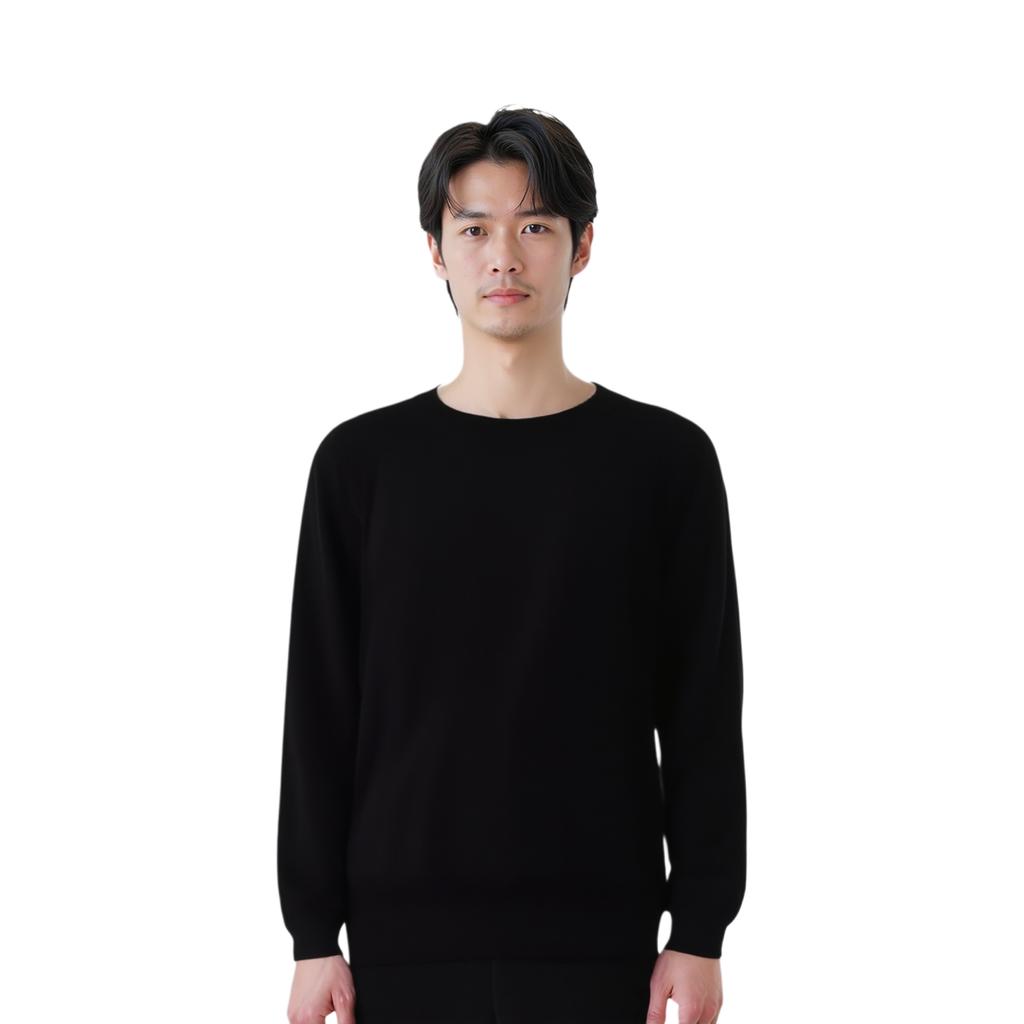 Stone Island Crew Neck Solid Color Ribbed Long Sleeve Knit Sweater Men sweater L1S1551000-53S00B2-V0029