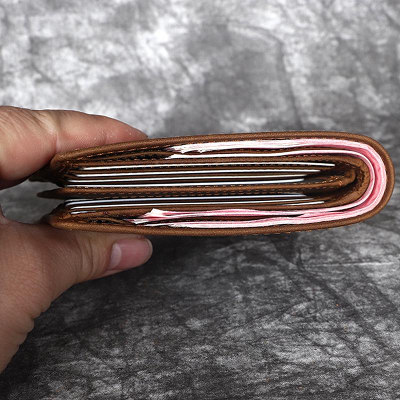 Business Men Wallets Credit Card Holder Money Bag Leather Slim Wallet