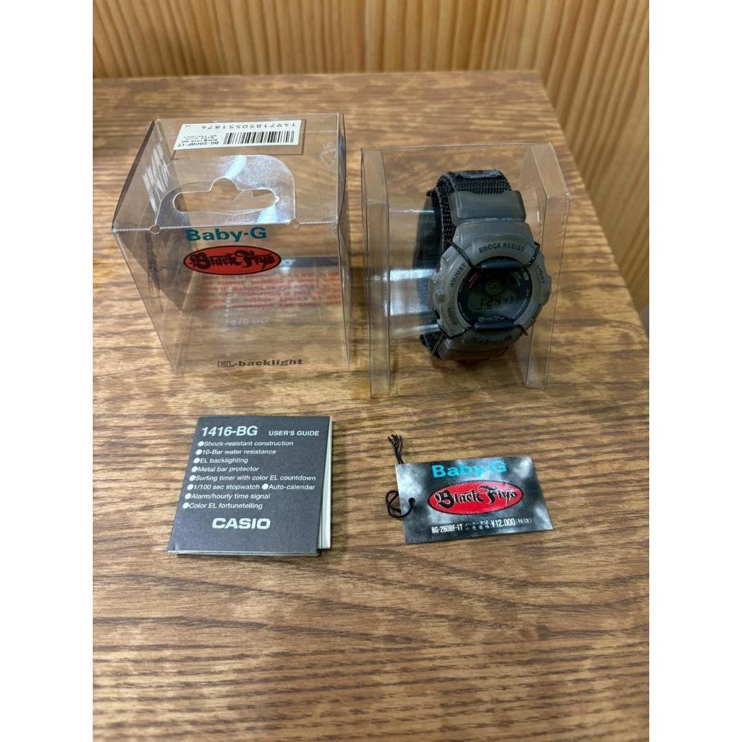 CASIO Baby-G watch BLACK FLYS