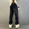 JYL Mens Jeans  Zipper Straight Summer Casual Trendy Denim Pants
