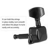 6 Pieces Guitar String Tuning Pegs Semi Closed Tuning Machine Machine Heads Tuners for Electric Guitar Acoustic