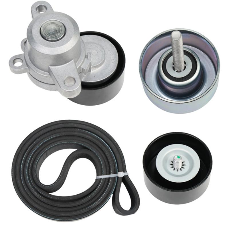 NEW-Drive Belt Tensioner Kit For Nissan Maxima 2009-2015 3.5L V6-39155 11955JA10D SK89676 SK107054