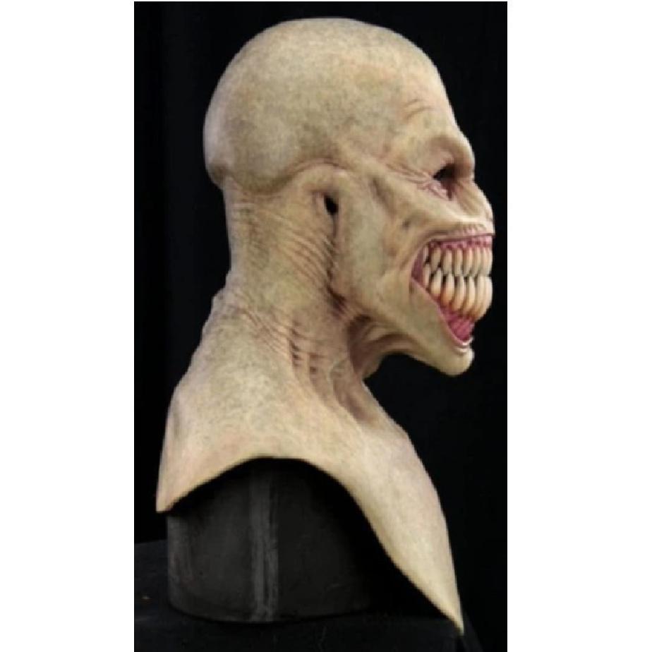 Halloween Slotted-Toothed Demon“Tracker”Horror Demon Latex Mask