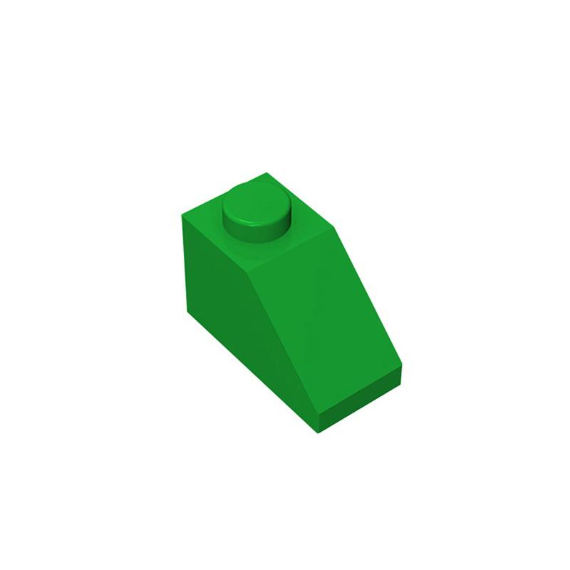Non-Toxic Moc 10Pcs 3040 Slope 45 2X1 Building Blocks Kit House Castle Bricks Particle Educational Assemble Toy Children Birthday Kid Gift