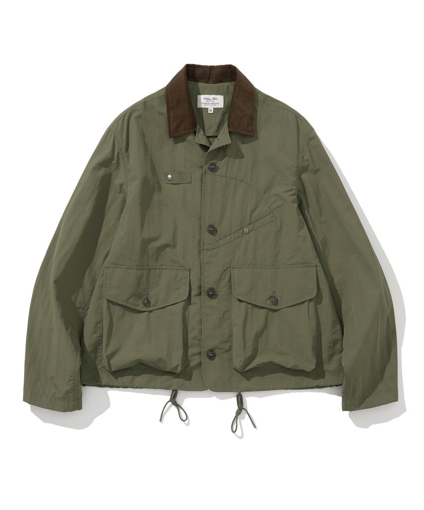 Uniform Bridge Button Short Jacket Olive
