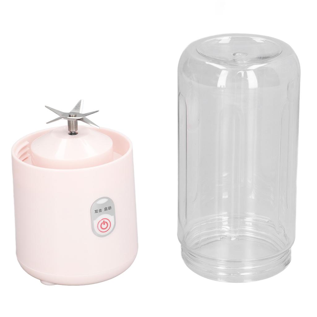 Portable Blender 6 Blades USB Rechargble Multifunction   Fruit Mixer  r Cup for Home Student 500ml