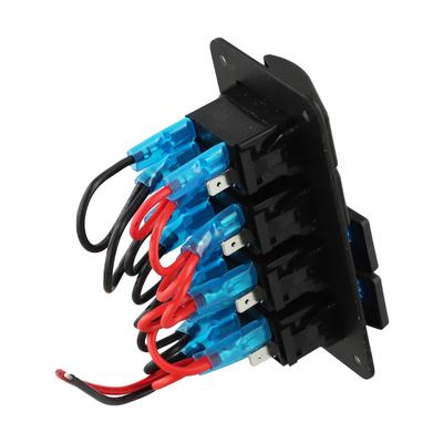 12V 24VDC Switch Blue Rocker Switch Low-Light Conditions Straightforward On Off Function Car Motorcycle Boat Use For Light Bars