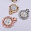 Finger Ring Holder Degree Rotation Metal Universal 360 Rhinestone Pocket Watch Phone Ring