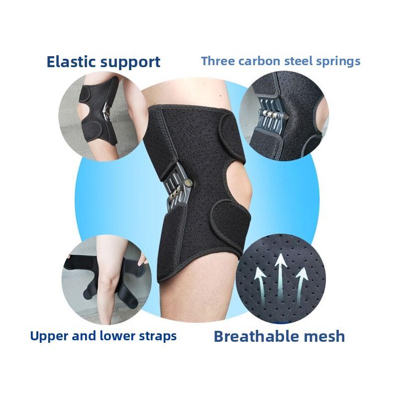 Knee Walking Up and Down The Stairs Knee Booster Assist Knee Straightening Elderly Leg and Foot Weakness Training Patella Fixation