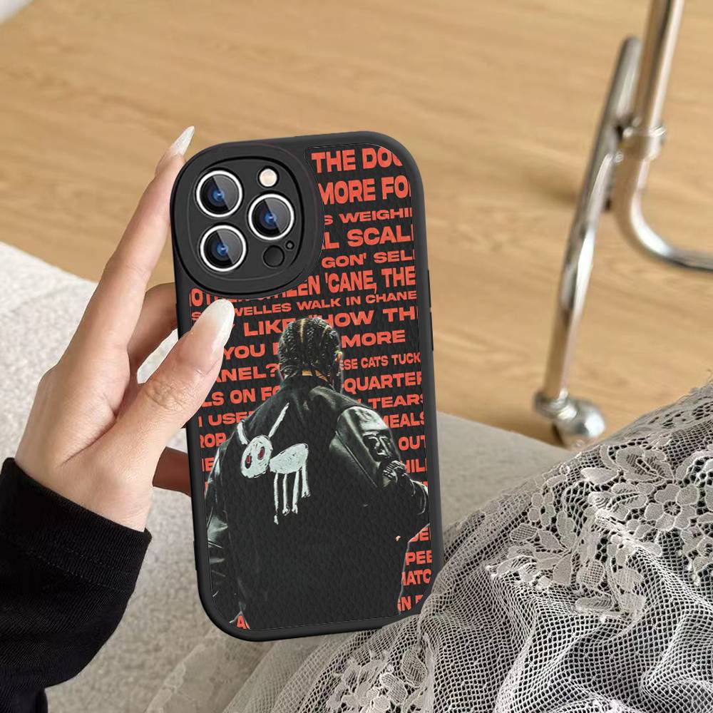 Singer Rapper D-Drake Phone Case For IPhone 16 15 14 13 12 11 Pro Max Plus 16E Soft Leather Cover