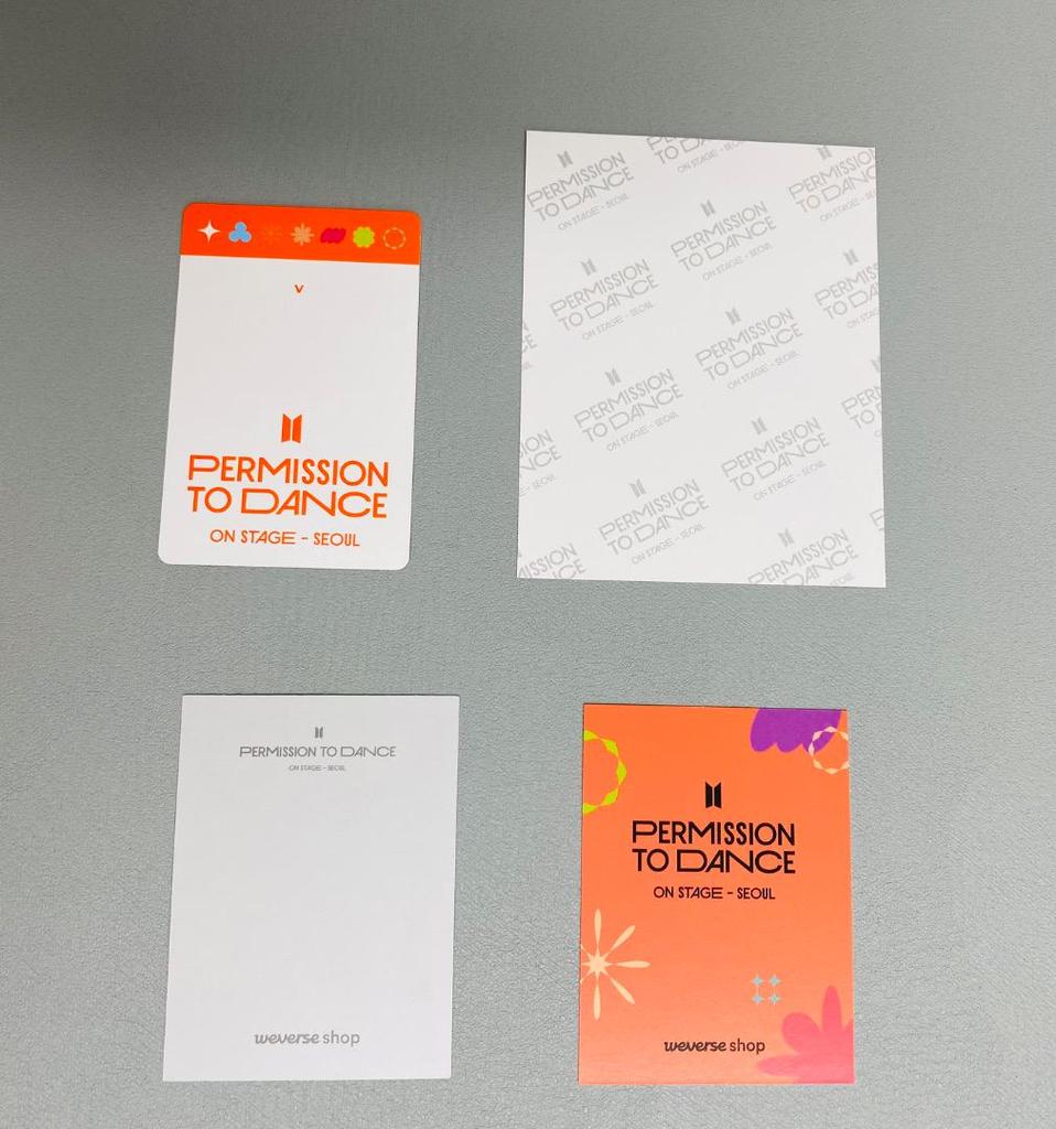 [USED] BTS PERMISSION TO DANCE ON STAGE V