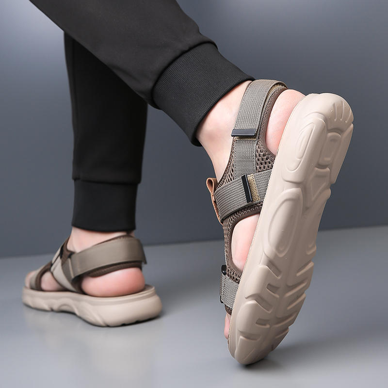 Men Sandals Soft Comfortable Non-Slip Men Shoes High Quality Beach Sandals Mens Gladiator Sandals Summer Casual Flat Shoes