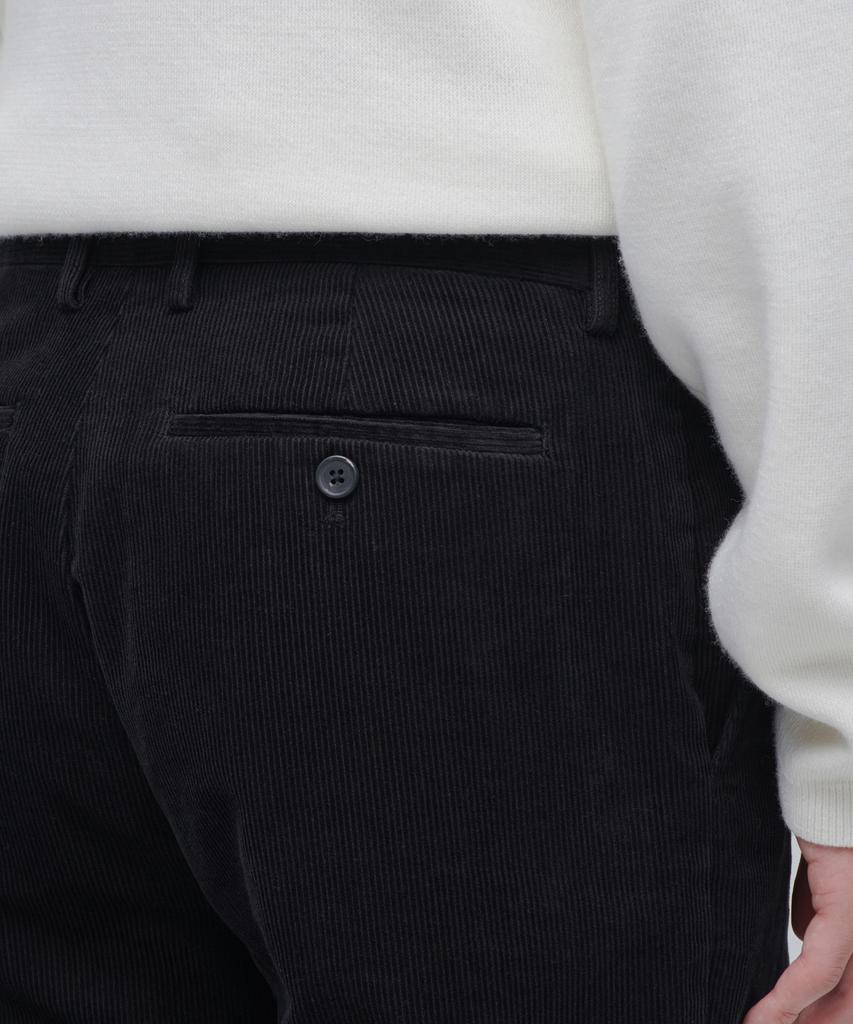 MUSINSA STANDARD Regular Fit Corduroy Pants [Black]