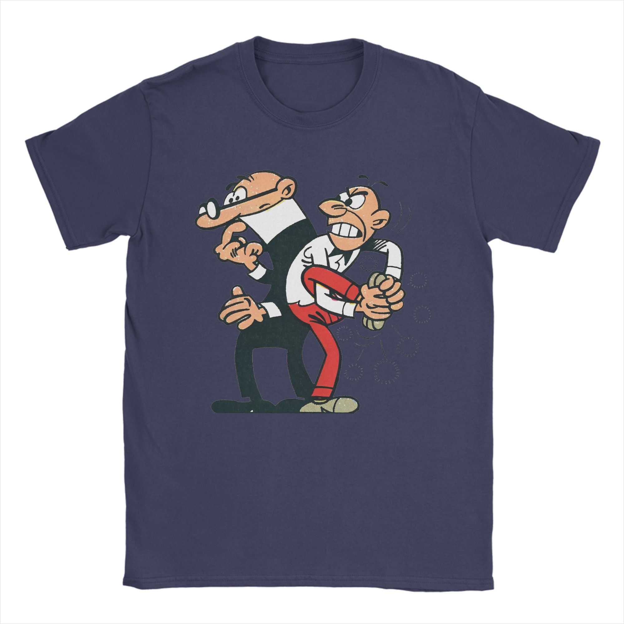 

Men Women Printed Mort & Phil Mortadelo y Filemón Tee T Shirt Pure Cotton T-shirts Clothing 4XL