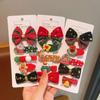 Christmas Hair Clip Children's Christmas Gift Cute and Exquisite Christmas Hair Accessory Set