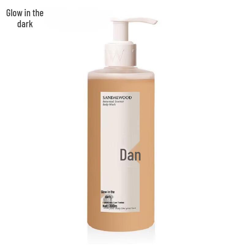 Светящийся Ботанический Эфирный Масло Гель для Душа - Лес Сандалового Дерева