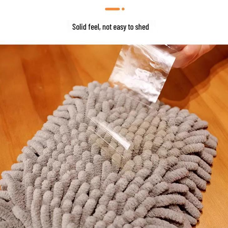 Chenille Super Absorbent Thick Hand Towel | Cute Hanging Towel for Kitchen & Bathroom